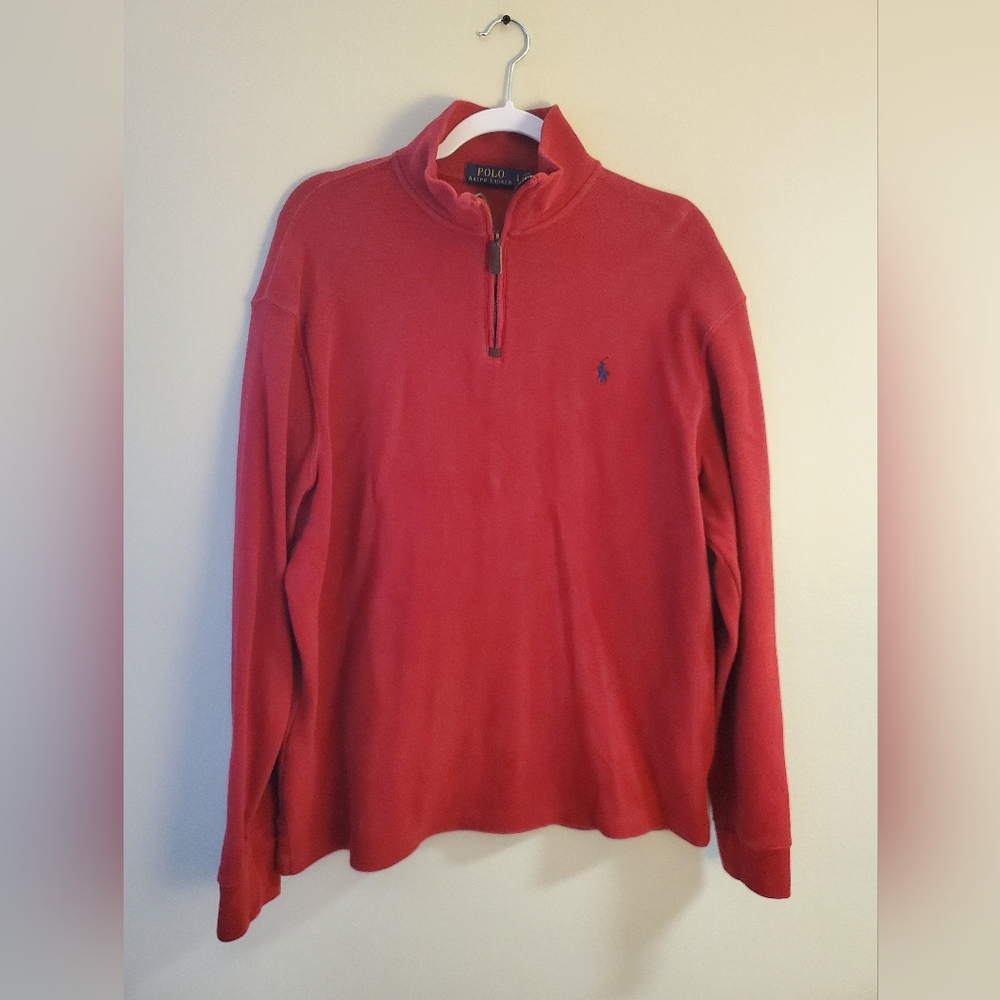 Polo by Ralph Lauren Men's Red Sweater